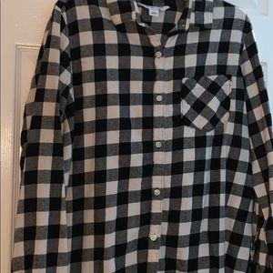 Excellent condition old navy flannel shirt